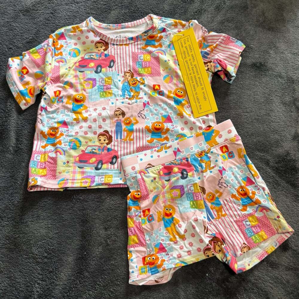 Weiwei 12-18M Ms Rachel Bamboo Pj Set